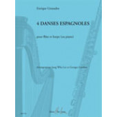 Granados E. 4 Danses Espagnoles Flute et Harpe