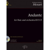 Mozart W.a. Andante DO Majeur KV  315 Flute