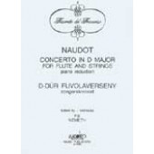 Naudot J.j. Concerto RE Majeur Flute