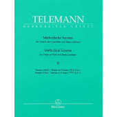 Telemann G.p. Methodical Sonatas Vol 2 Flute