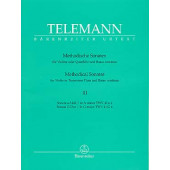 Telemann G.p. Methodical Sonatas Vol 3 Flute