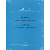 Bach J.s. 4 Sonates Flute