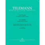 Telemann G.p. 2 Sonates Flute