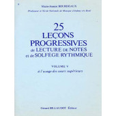 Bourdeaux M.j. 25 Lecons Progressives Vol 5