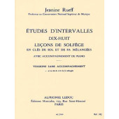 Rueff J. Etudes D'intervalles Vol A