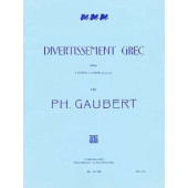 Gaubert P. Divertissement Grec Flutes