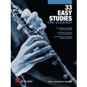 CRASBORN-MOOREN P. 33 Easy Studies Clarinette