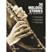 CRASBORN-MOOREN P. 30 Melodic Studies Clarinette