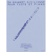 Gaubert P. Sicilienne Flute