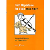 First Repertoire For Viola  Book 3 Alto