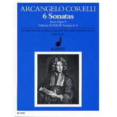 Corelli A. 6 Sonatas OP 5 Vol 2 Flute