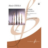 Ciesla A. Etudes Concertantes Clarinettes