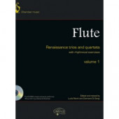 Renaissance Trios And Quartets Vol 1 Flutes