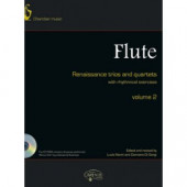 Renaissance Trios And Quartets Vol 2 Flutes