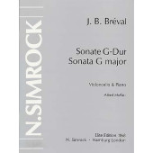 Breval J.b. Sonate G Major Violoncelle