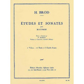 Brod H. Etudes et Sonates Vol 2 Hautbois