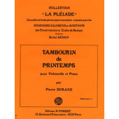 Durand P. Tambourin de Printemps Violoncelle