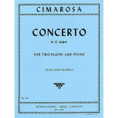 Cimarosa D. Concerto G Major 2 Flutes