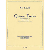 Bach J.s. 15 Etudes Clarinette