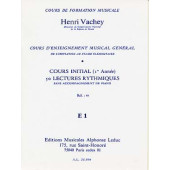 Vachey H. 50 Lectures Rythmiques E1