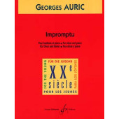 Auric G. Impromptu Hautbois