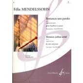 Mendelssohn F. Romances Sans Paroles OP 19 Vol 1 Hautbois