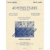 Galiegue M./naulais J. 40 Petites Etudes Trombone