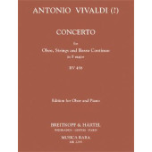 Vivaldi A. Concerto RV 458 Hautbois