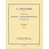 Chavanne A. 25 Etudes Caracteristiques Trompette