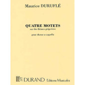 Durufle M. Quatre Motets OP 10 Choeur