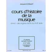 Chailley J. Cours D'histoire de la Musique Tome 1 Vol 3