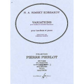 RIMSKY-KORSAKOV N. Variations Hautbois