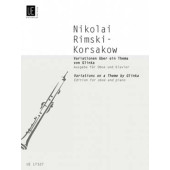 RIMSKY-KORSAKOV N. Variations Sur UN Theme de Glinka Hautbois