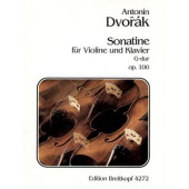 Dvorak A. Sonatine OP 100 Violon