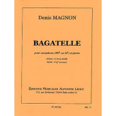 Magnon D. Bagatelle Saxo Mib