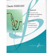 Debussy C. Quatuor OP 10 Saxos