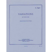 Bigot E. Variations Trombone