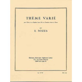 Bozza E. Theme Varie Tuba