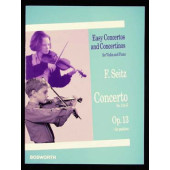 Seitz F. Concerto N°2 OP 13 Violon