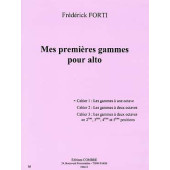 Forti F. Mes Premieres Gammes Cahier 1 Alto