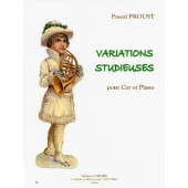 Proust P. Variations Studieuses Cor