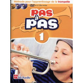 Kastelein J. Pas A Pas Vol 1 Trompette + CD et Dvd