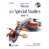 Mazas 30 Special Studies Opus 36 Violon