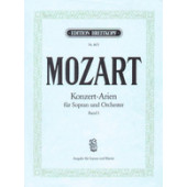 Mozart W.a. KONZERT-ARIEN Vol 1 Soprano