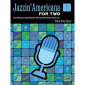 Jazzin'americana For Two Book 1 Piano 4 Mains