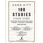 Sitt H. 100 Studies Opus 32 Vol 5 Violon