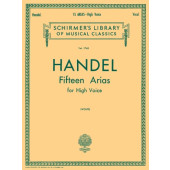 Haendel G.f. 15 Arias Voix Haute