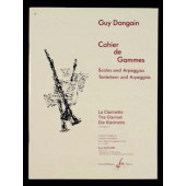 Dangain G. Cahier de Gammes Clarinette