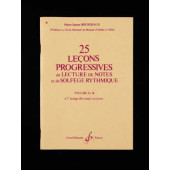 Bourdeaux M.j. 25 Lecons Progressives Vol 4B