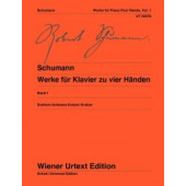 Schumann R. Works For Piano Vol 1 Piano 4 Mains